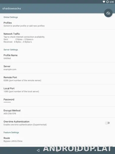 Shadowsocks скриншот 5
